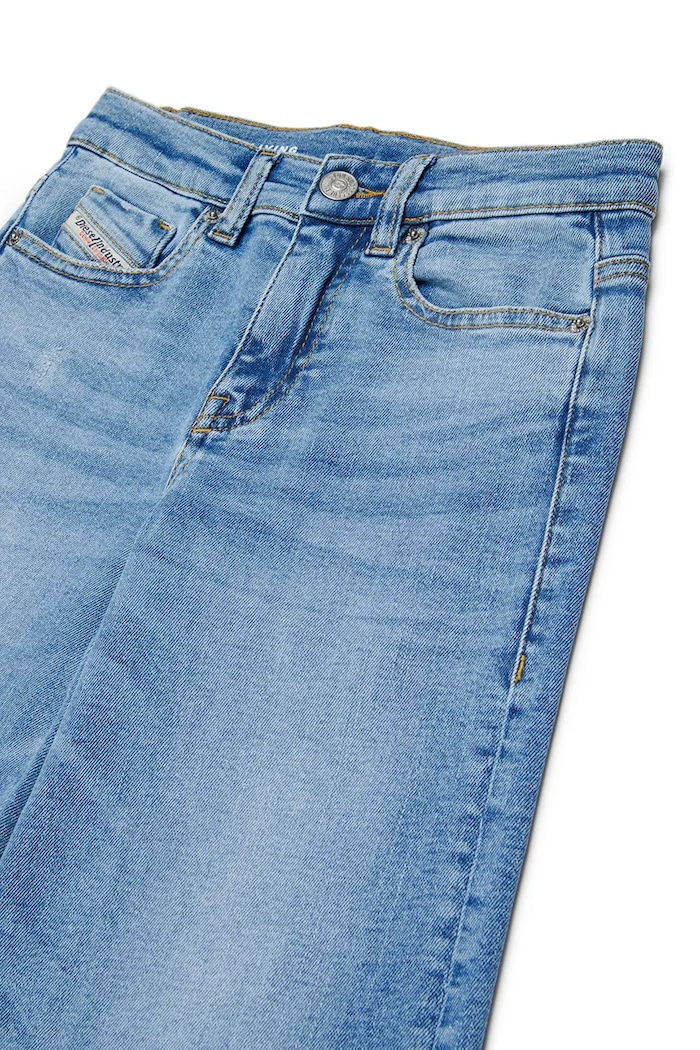 Dievča Detské rifle Diesel 1978-J TROUSERS J00816.KXBSX modrá