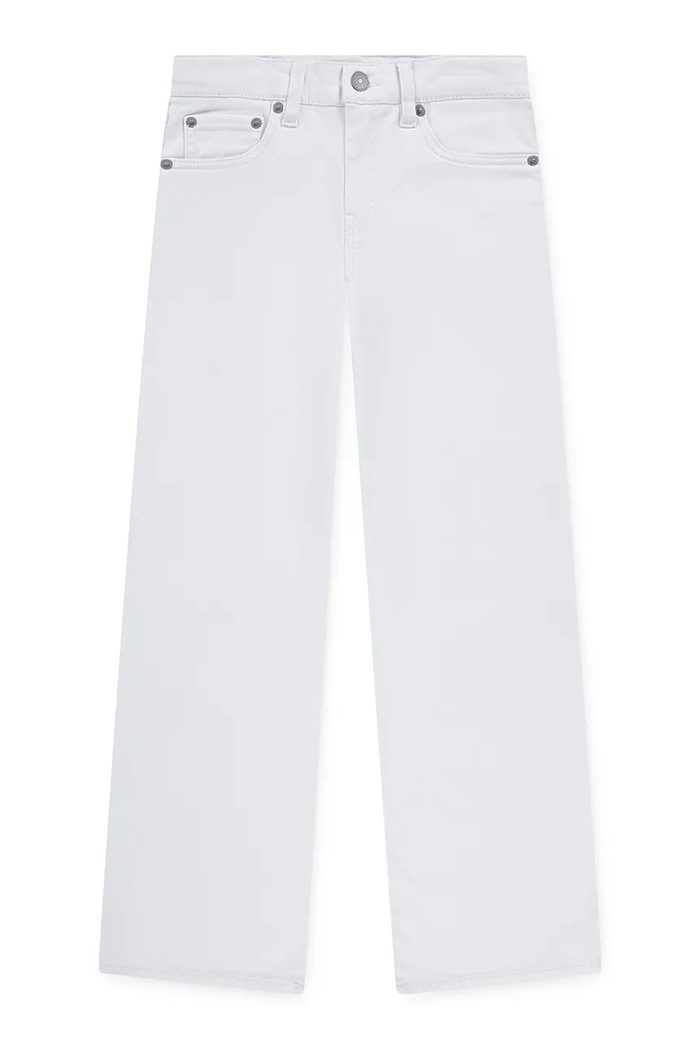 Levi's jeans copii WIDE LEG JEANS 4EG381.PPY2 alb SS26