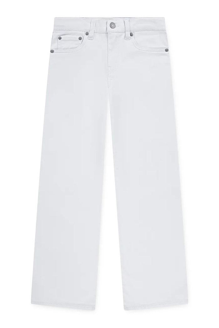 Levi's jeans copii WIDE LEG JEANS 4EG381.PPY2 alb SS26