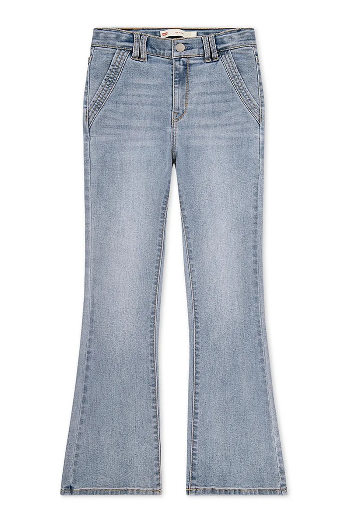 Detské rifle Levi's 726 FLARE W/ POCKET DETAIL 4EP476 modrá SS26