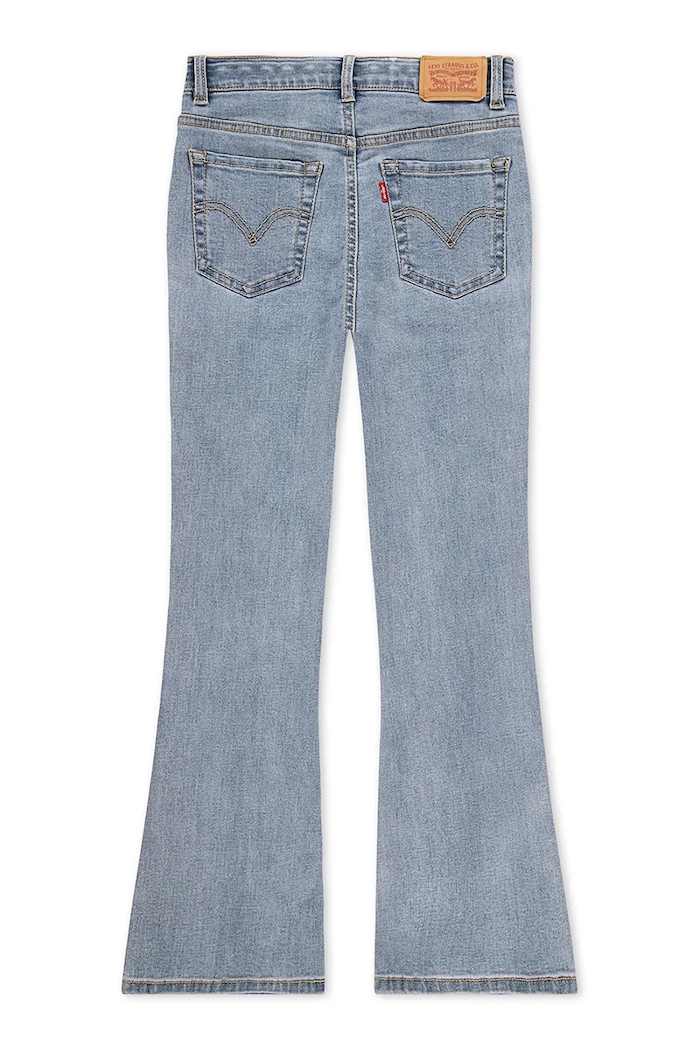 Fete Levi's jeans copii 726 FLARE W/ POCKET DETAIL 4EP476 albastru
