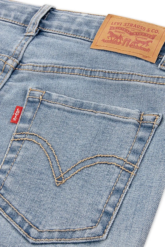 Levi's jeans copii 726 FLARE W/ POCKET DETAIL 4EP476 albastru
