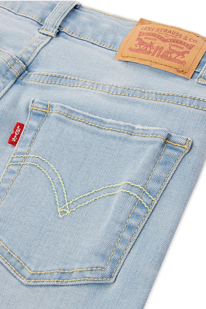 Detské rifle Levi's 726 FLARE 4EP477 modrá