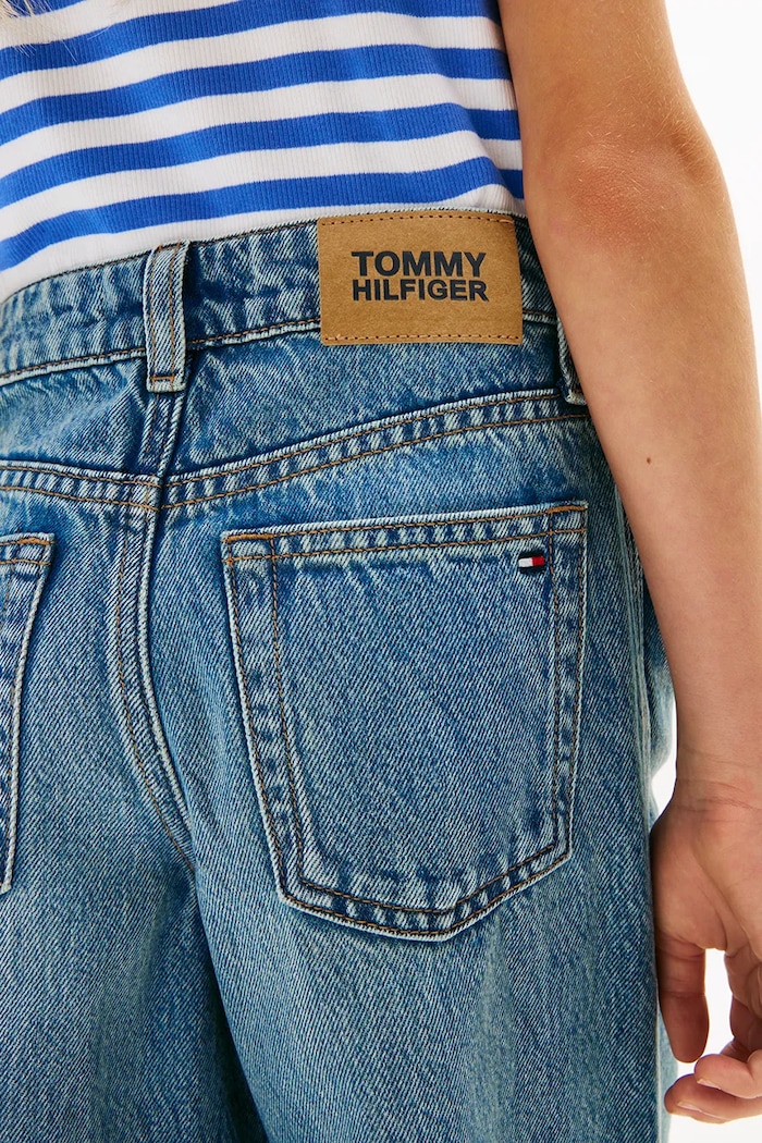 Tommy Hilfiger blugi pentru copii MABEL KG0KG09186.128.176.PPY2 albastru