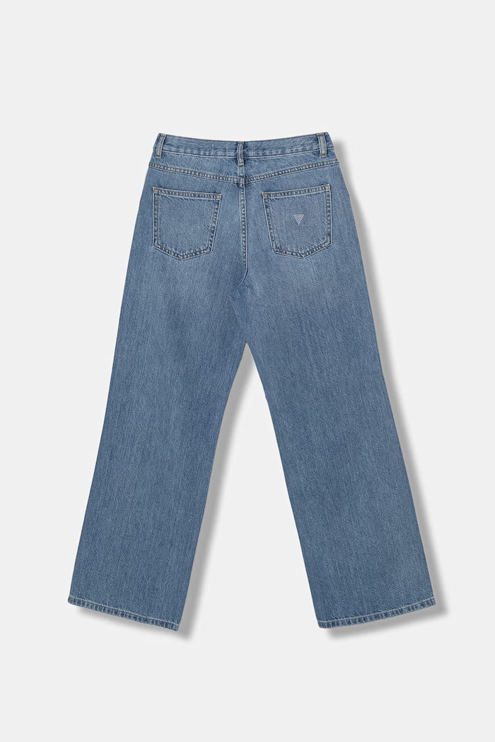 Guess blugi wide leg pentru copii J6GA00.D45E0.PPY2.M albastru SS26