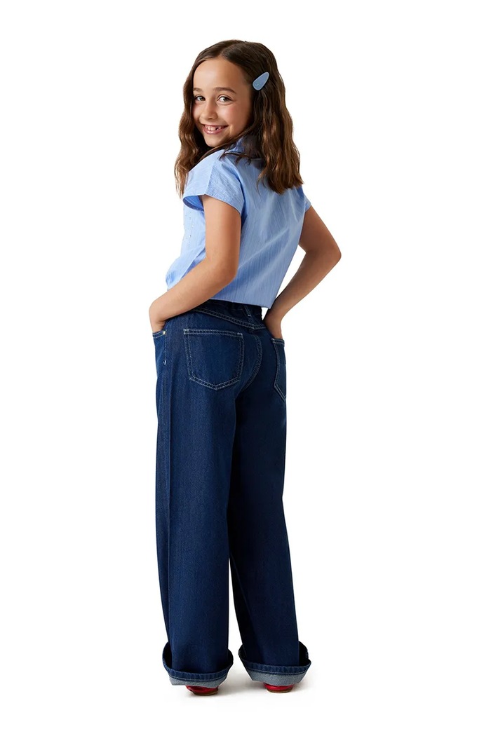 Guess jeansy dziecięce J6GA02.D8280.PPY2.M granatowy