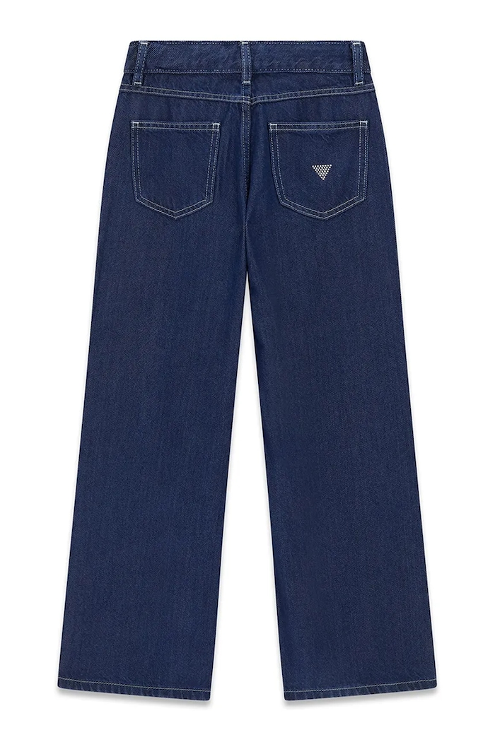 Dziewczynka Guess jeansy dziecięce J6GA02.D8280.PPY2.M granatowy