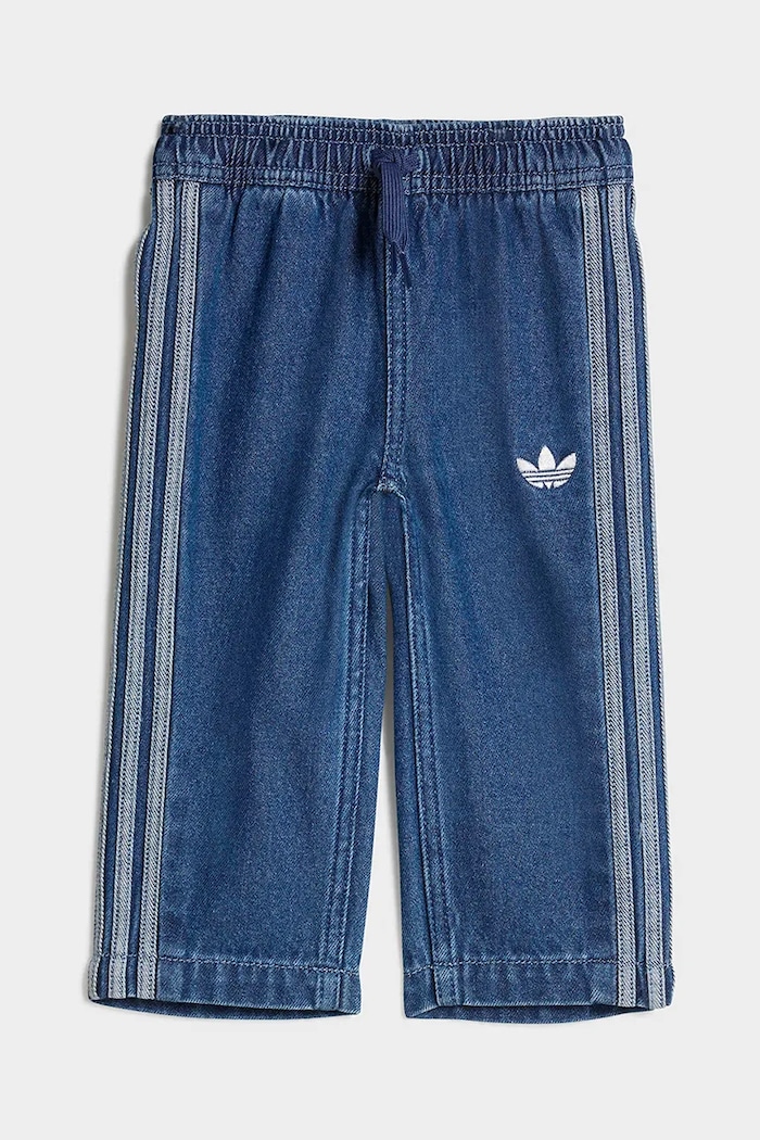 adidas Originals jeans copii reglabil albastru KD3190