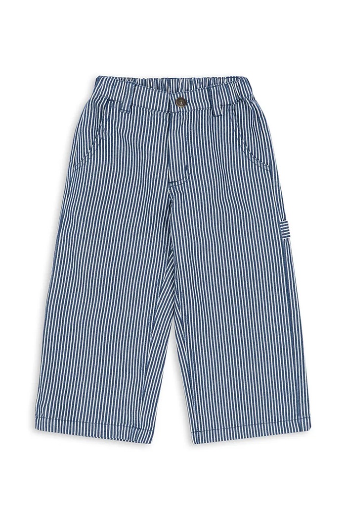 Detské rifle Konges Sløjd LUC PANTS GOTS KS104957.PPY2 modrá SS26