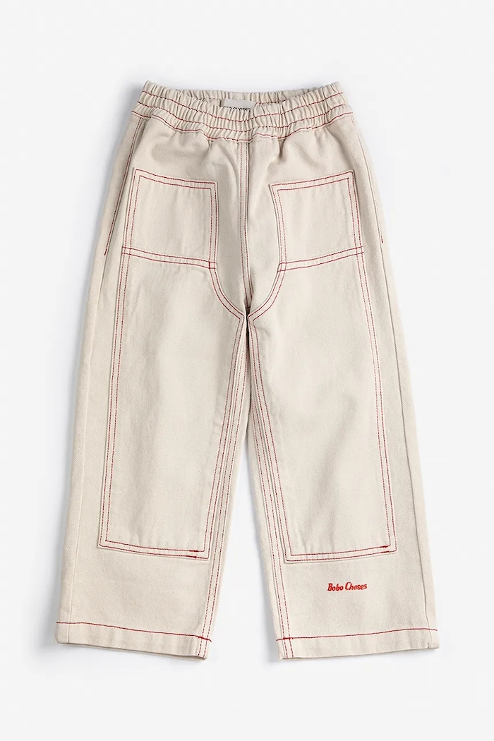 Bobo Choses jeans copii 126AC094 bej SS26
