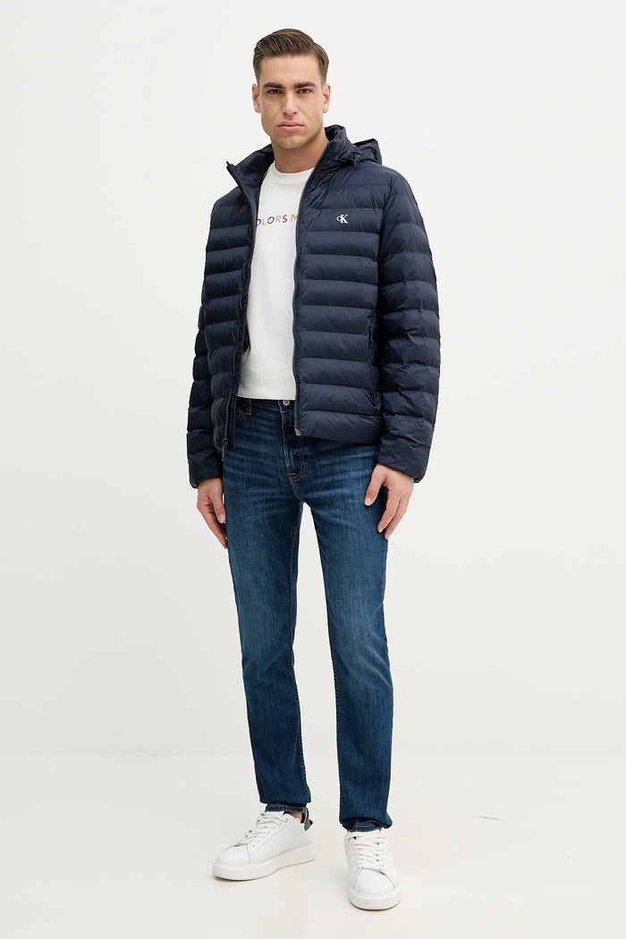 Kavbojke Calvin Klein Jeans LV04RE779G modra SS26