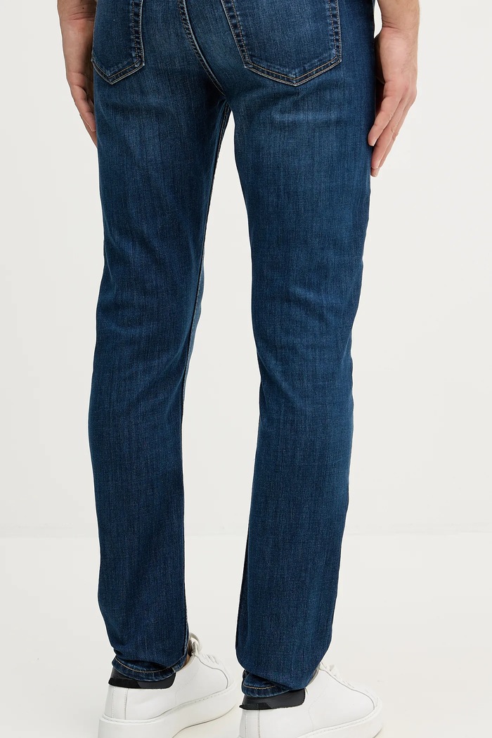 Oblačila Kavbojke Calvin Klein Jeans LV04RE779G modra