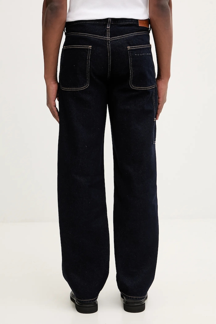 Ρούχα Τζιν παντελόνι Tommy Jeans DM0DM22276 σκούρο μπλε