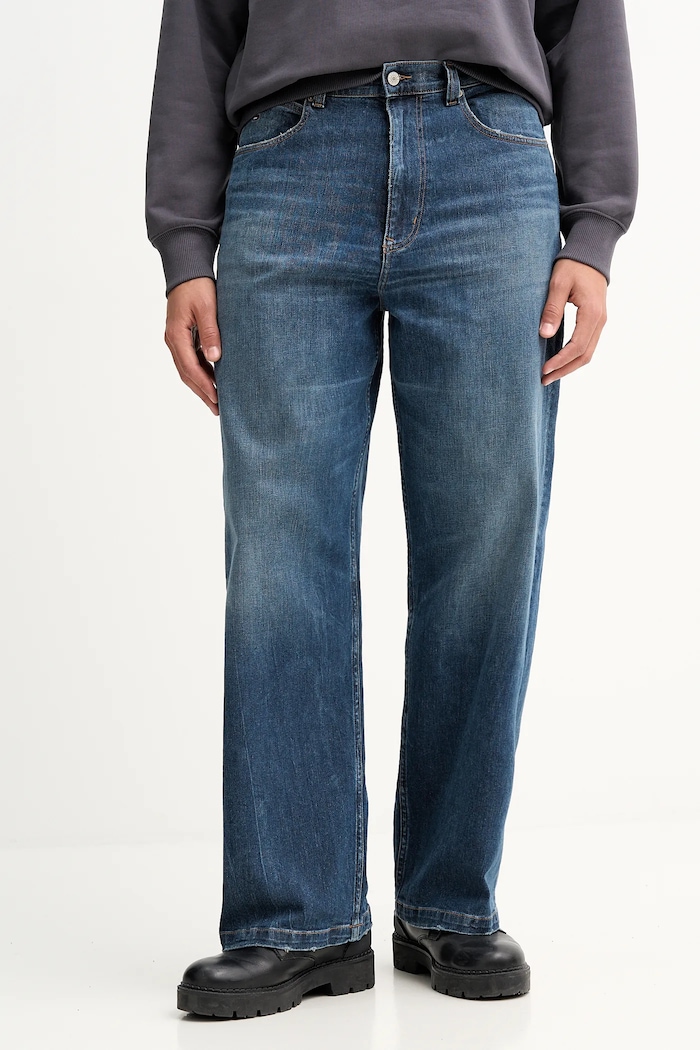 Τζιν παντελόνι Tommy Jeans σκούρο μπλε DM0DM22385