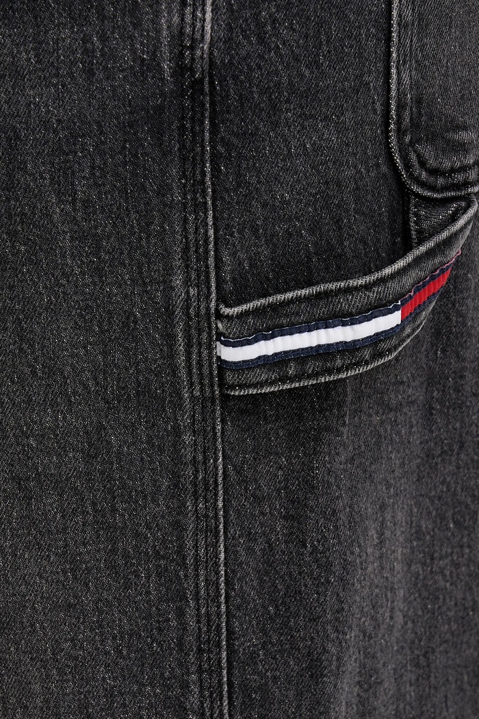 Τζιν παντελόνι Tommy Jeans DM0DM22566 μαύρο