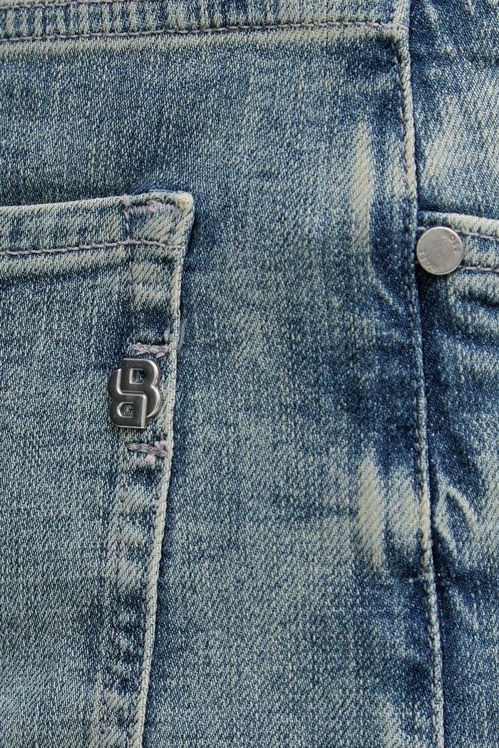 BOSS дънки straight мъжки C-OGDEN 50557373 син