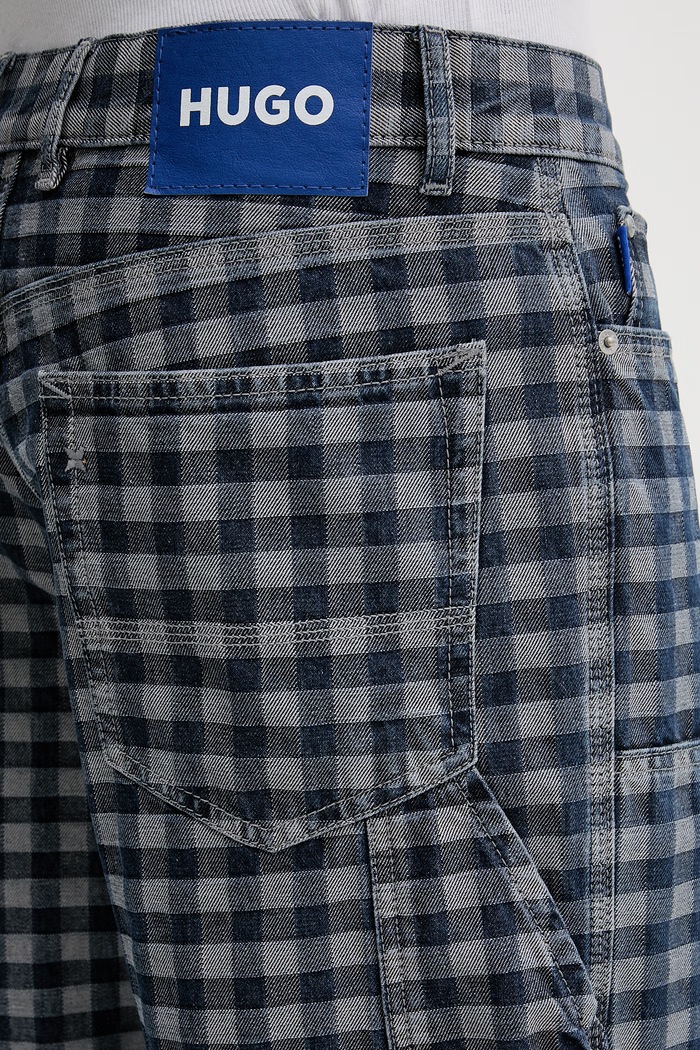 Kavbojke Hugo Blue CARPENTER/M mornarsko modra 50556291