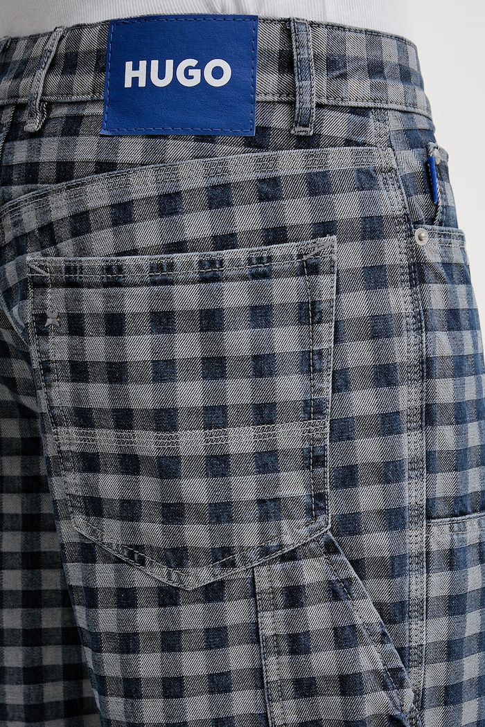 Kavbojke Hugo Blue CARPENTER/M mornarsko modra 50556291