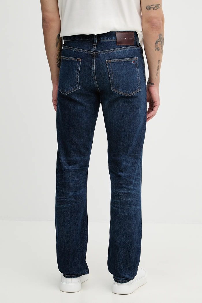 Ρούχα Τζιν παντελόνι Tommy Hilfiger MW0MW41887 σκούρο μπλε