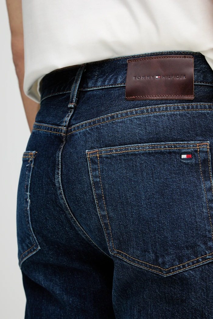 Τζιν παντελόνι Tommy Hilfiger σκούρο μπλε MW0MW41887