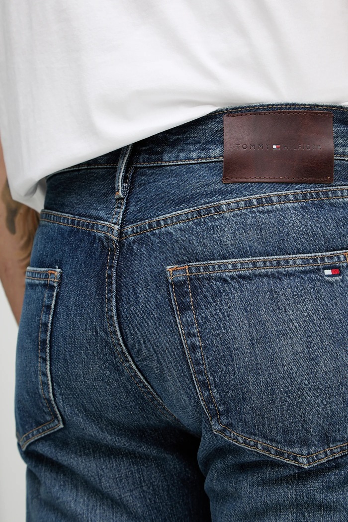 Τζιν παντελόνι Tommy Hilfiger σκούρο μπλε MW0MW41888