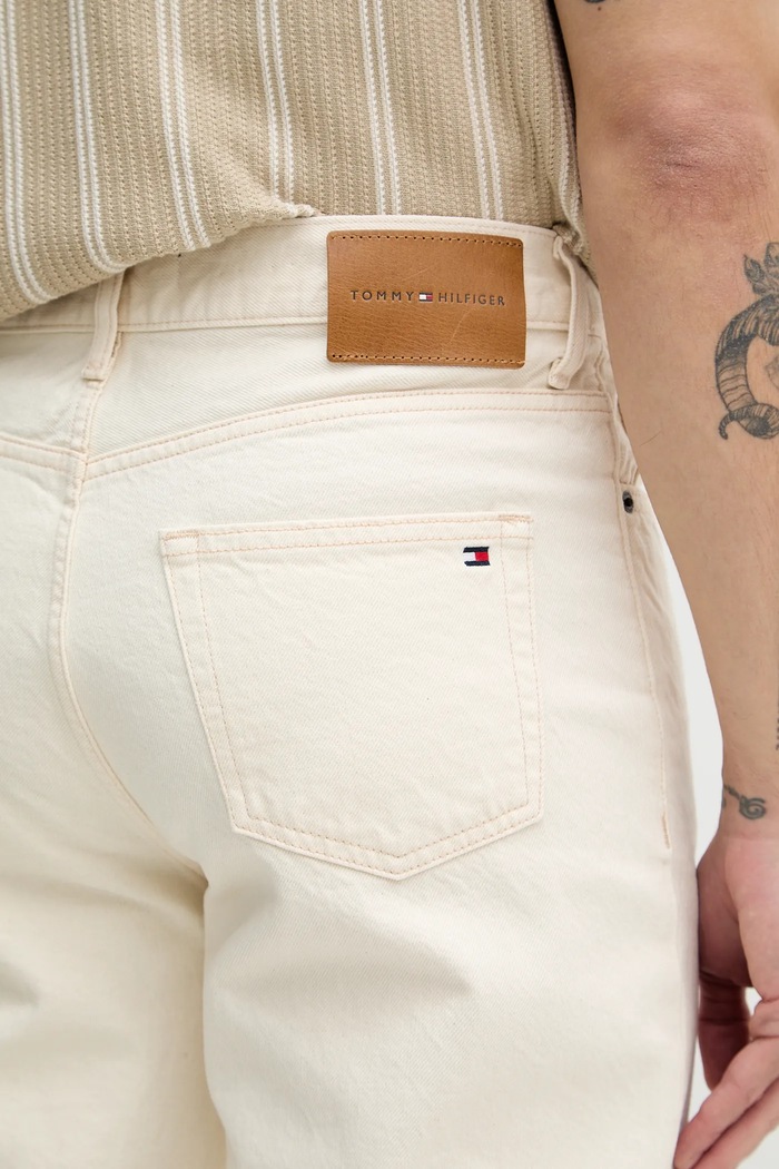 Džíny Tommy Hilfiger béžová MW0MW41893