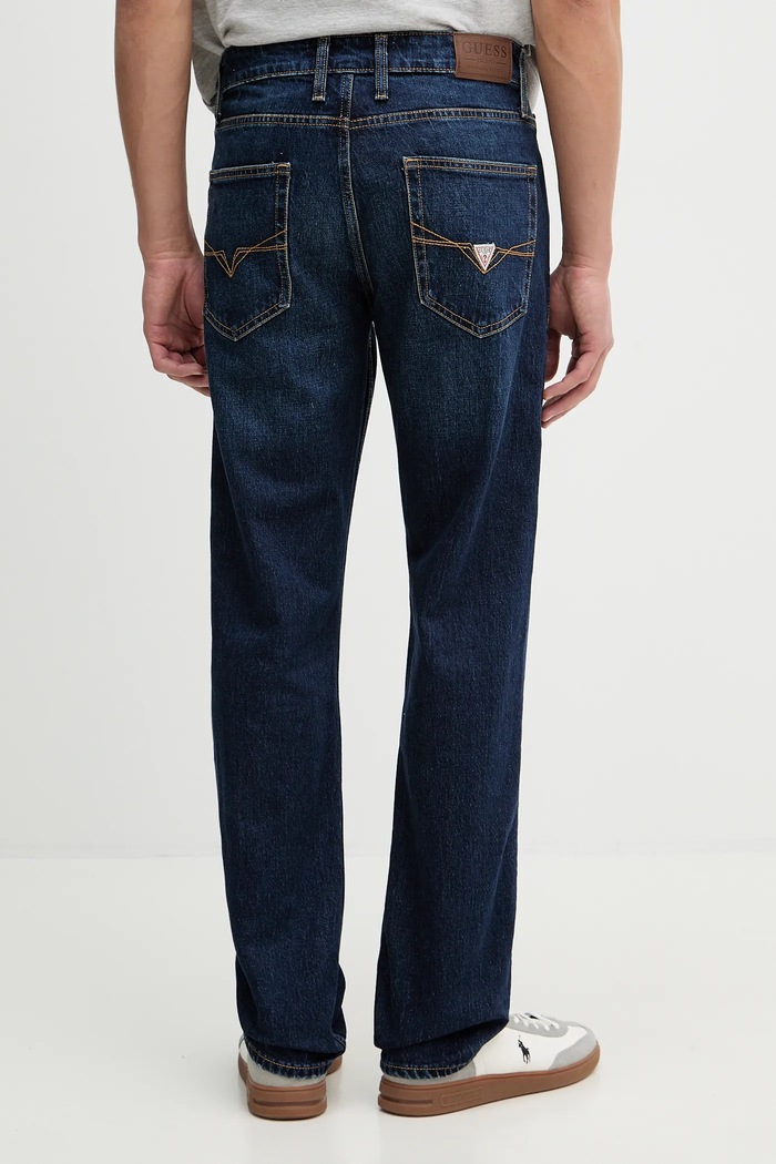 Дрехи Дънки Guess MASON M6RAR7.D6430 тъмносин