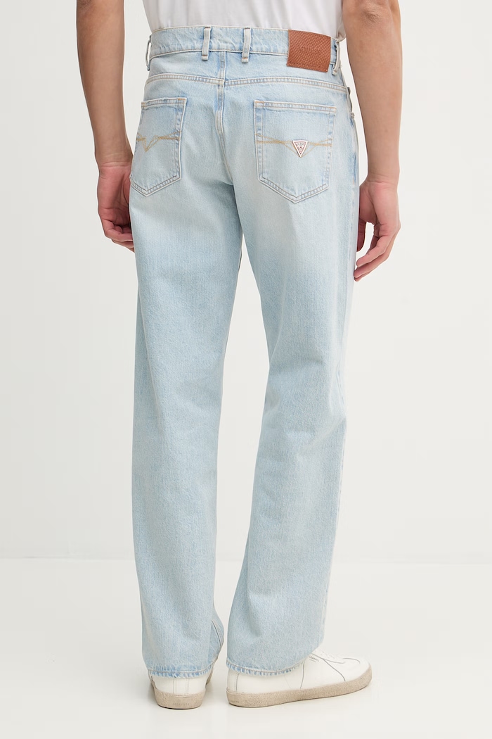 Abbigliamento Guess jeans DAMON M6RA82.D6772 blu
