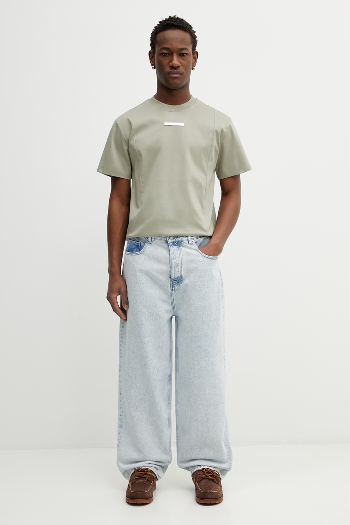 Drôle de Monsieur jeans Baggy J.BP201.CO123.LBE albastru