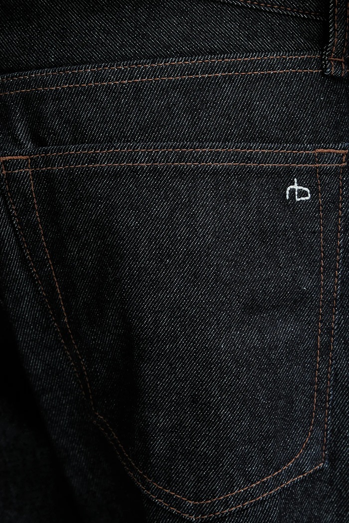 Rag & Bone jeansy granatowy RX1425H7RRR