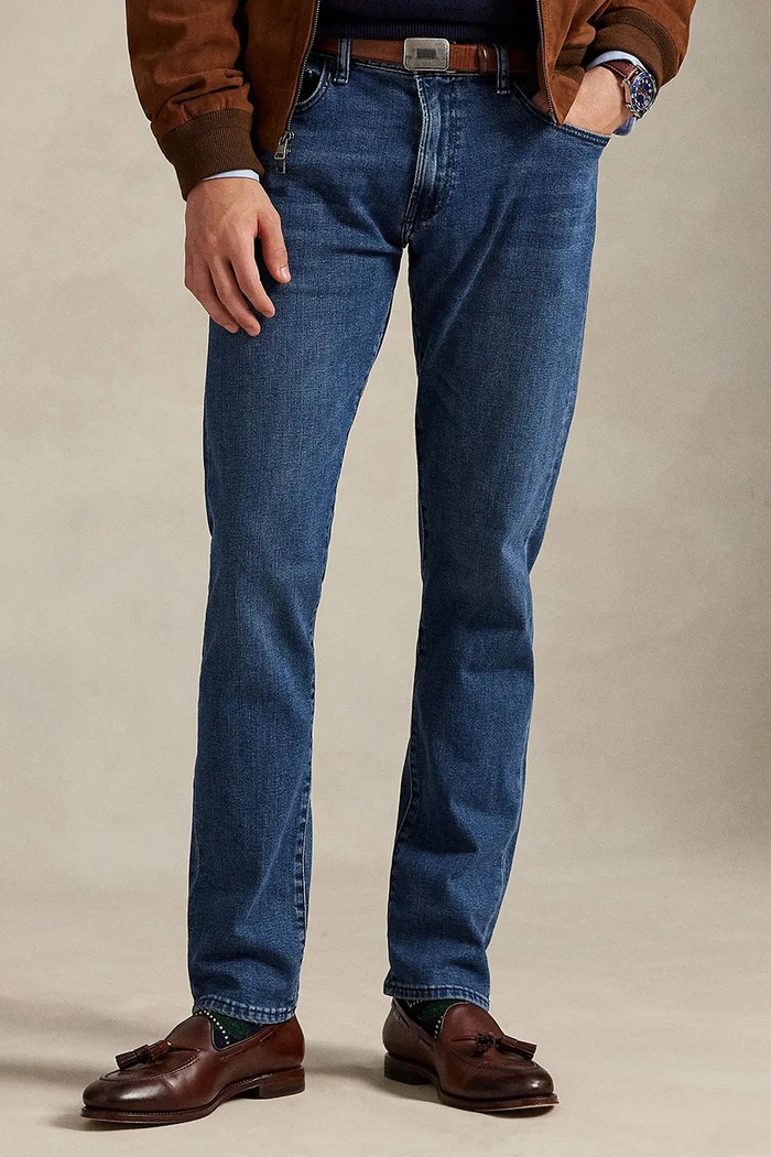 Polo Ralph Lauren jeans albastru 710982147