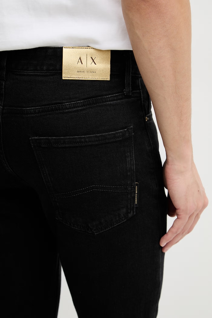 Armani Exchange rifle slim fit dámske čierna XM000070.AF19899