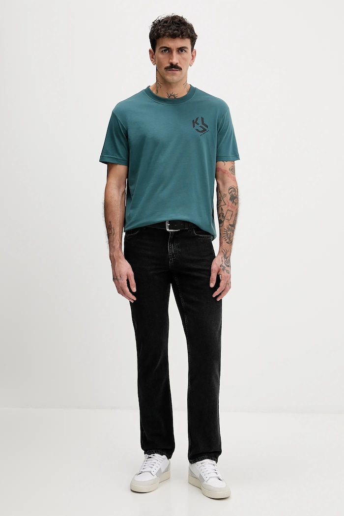 Karl Lagerfeld Jeans farmer B1M10039 fekete SS26