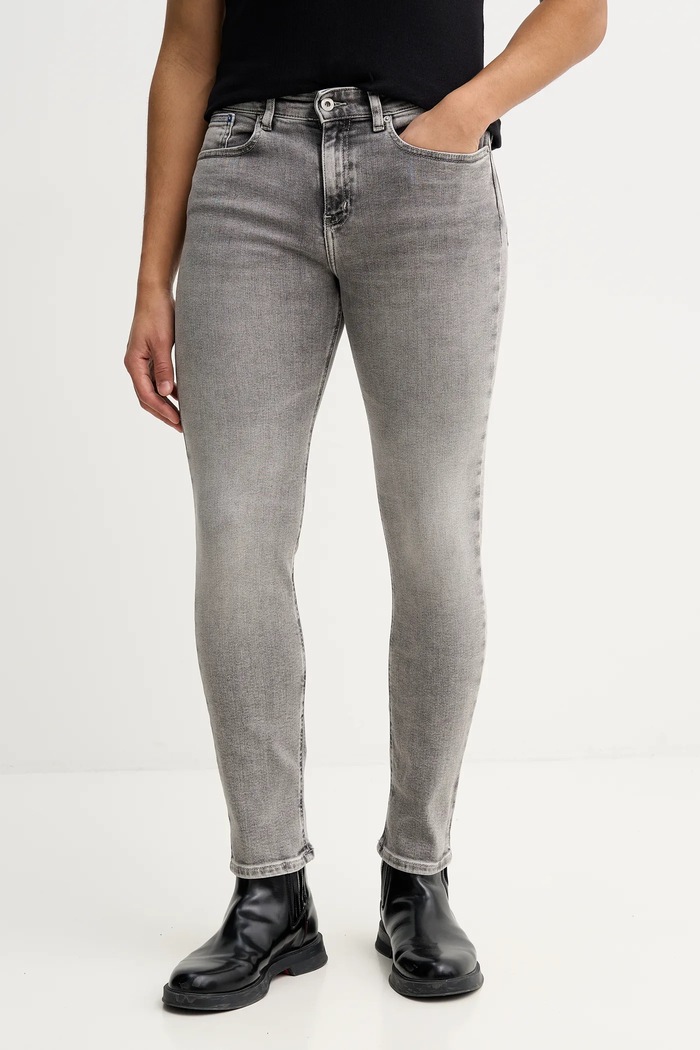 Rifle Karl Lagerfeld Jeans sivá B1M10038