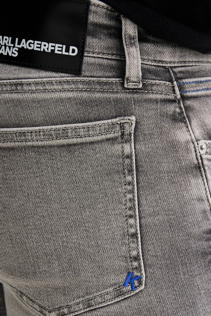 Rifle Karl Lagerfeld Jeans sivá B1M10038