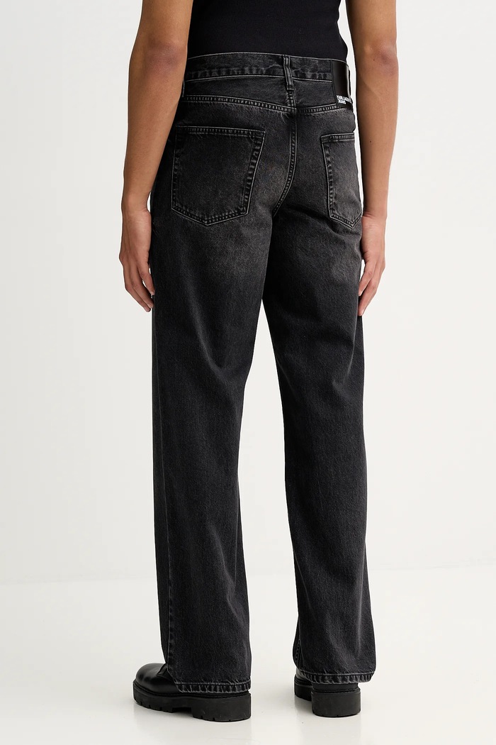 Oblačila Kavbojke Karl Lagerfeld Jeans B1M10056 črna