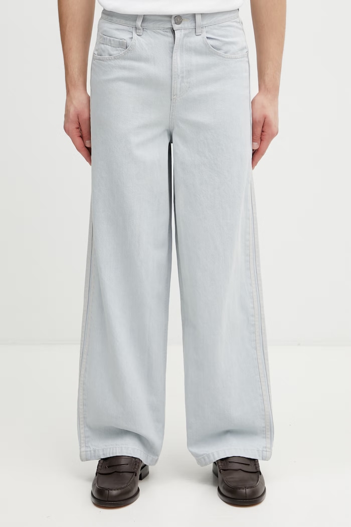 adidas Originals rifle rovné pánske KS6845 modrá SS26