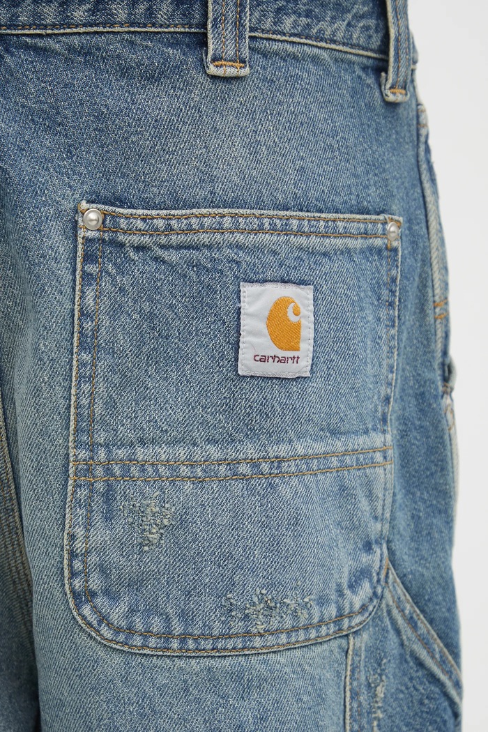 Traperice Carhartt WIP OG Double Knee Pant plava I036273.01B7