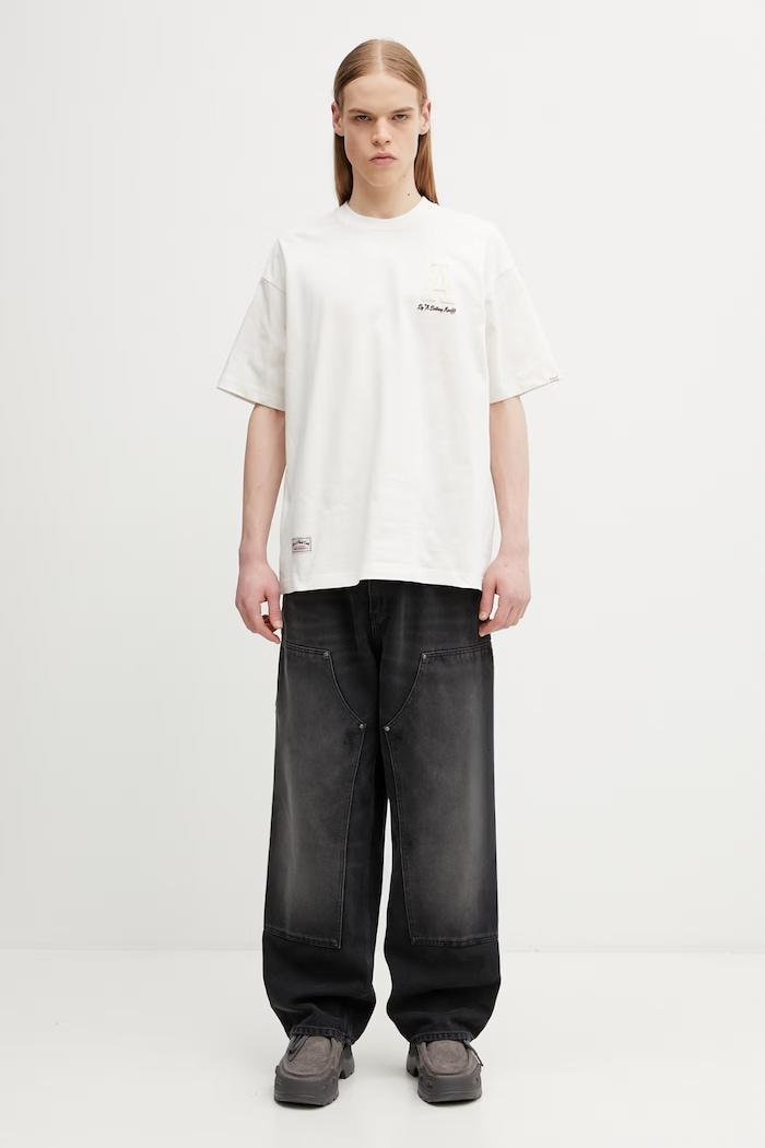 Carhartt WIP OG Double Knee Pant blugi loose pentru bărbați I036273.89B7 negru