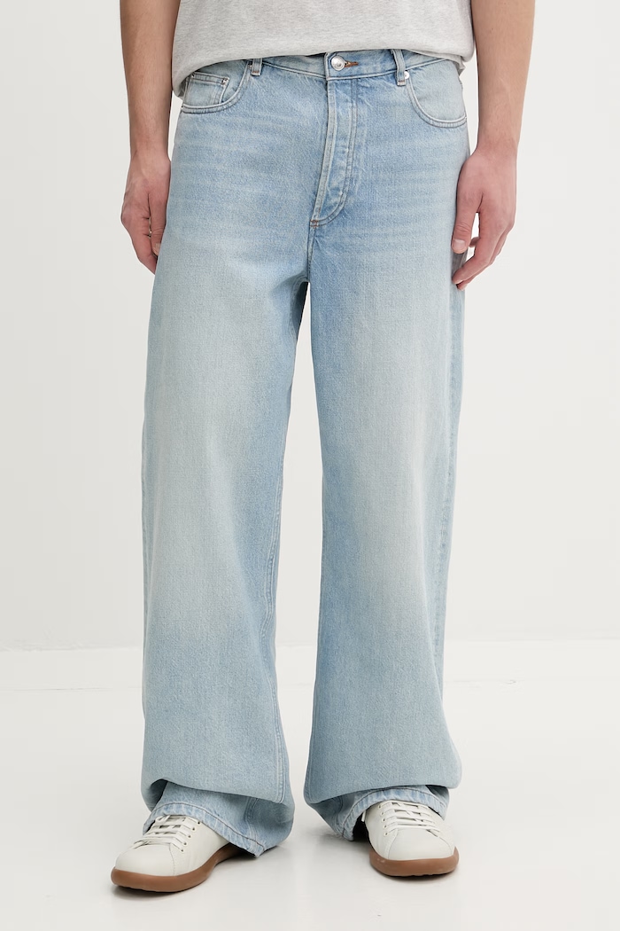 A.P.C. blugi straight pentru bărbați albastru COHOA.H09182