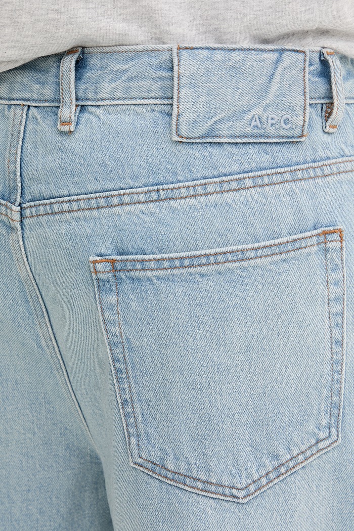 A.P.C. blugi straight pentru bărbați albastru COHOA.H09182