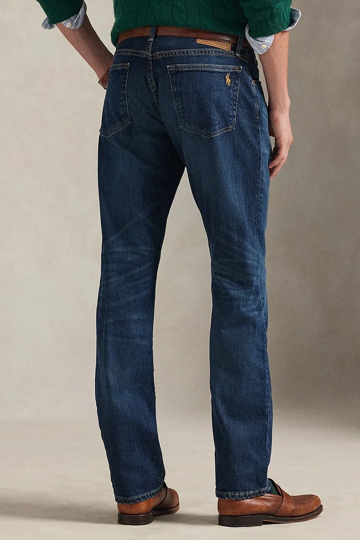 Джинсы Polo Ralph Lauren LOW STR DENIM 710982149001 голубой SS26
