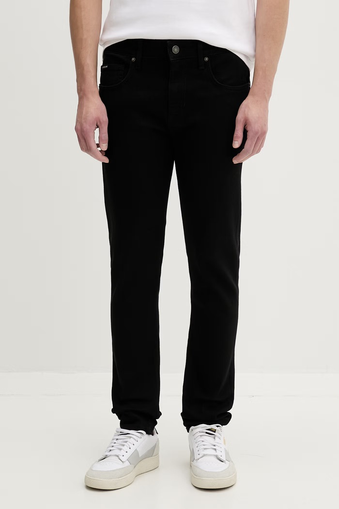 Guess Jeans дънки skinny мъжки черен M5YA0F.D6311