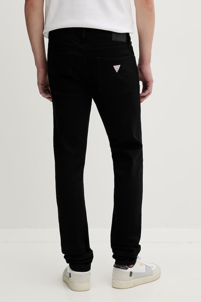 Дрехи Guess Jeans дънки skinny мъжки M5YA0F.D6311 черен