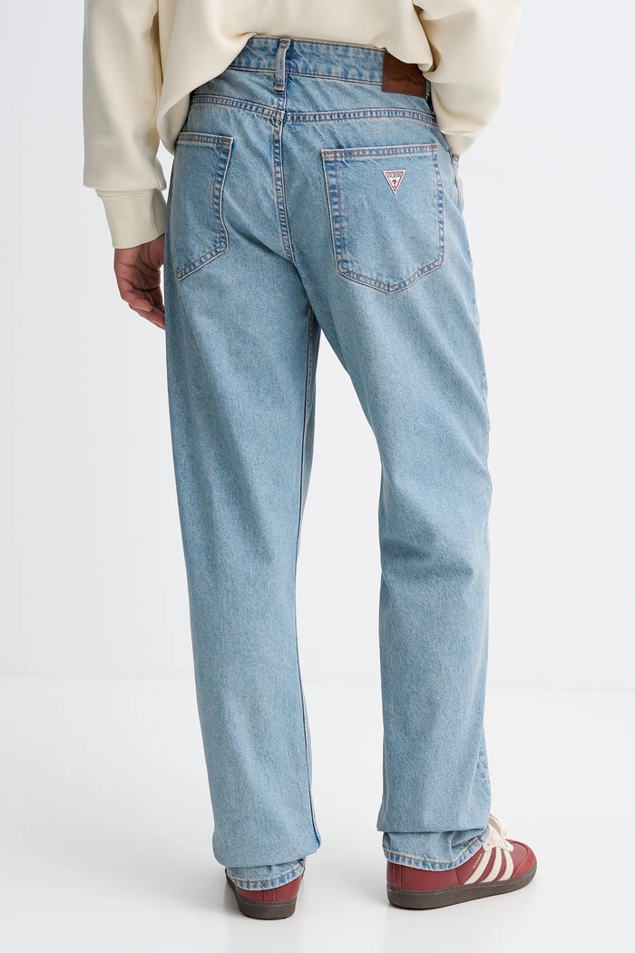 Odzież Guess Jeans jeansy M5YA90.D6339 niebieski