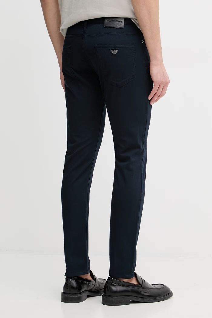 Îmbrăcăminte Emporio Armani blugi slim fit pentru bărbați EM000121.AF22611 bleumarin