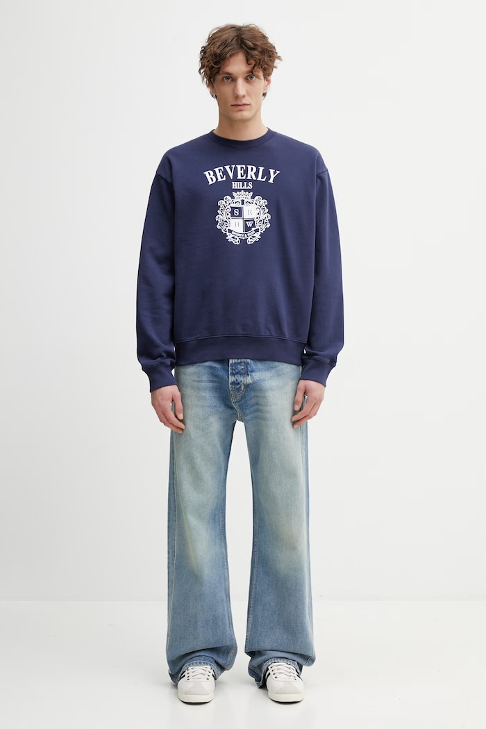 RHUDE Relaxed Traxedo джинси relaxed fit чоловічі RHPS26DP02012 блакитний
