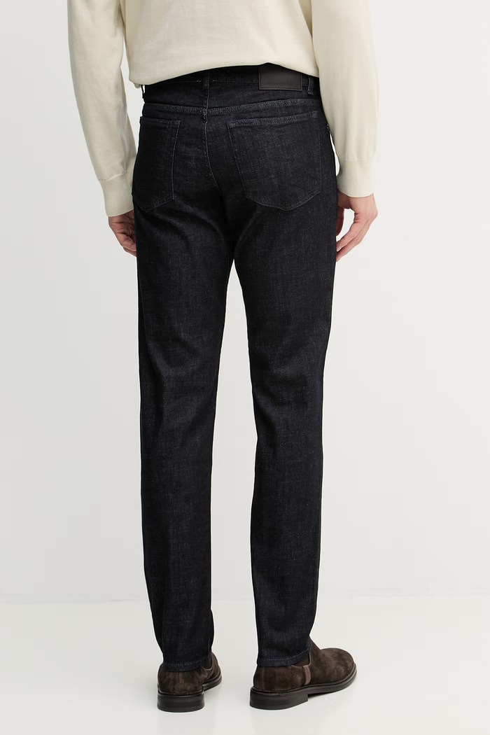 Oblečenie Trussardi rifle regularné pánske P400H704831N tmavomodrá