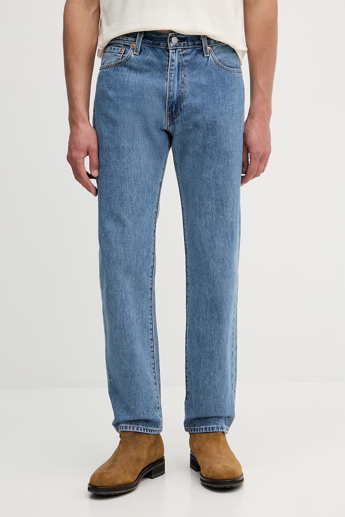 Levi's jeansy 555™ RELAXED STRAIGHT niebieski 000LO.0001