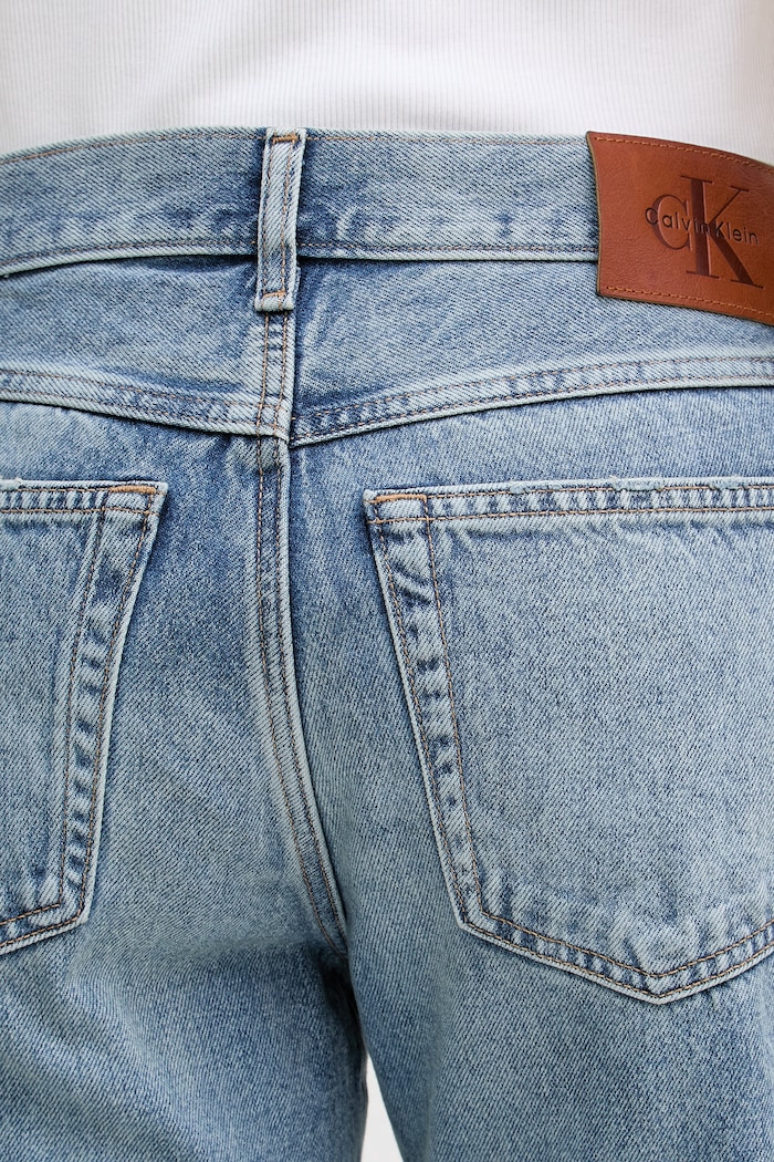 Calvin Klein Jeans rifle straight pánske modrá LV04RF725G